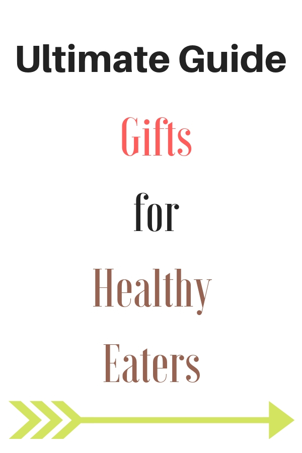 This Gifts for Healthy Eaters Ultimate Guide includes the best healthy gift ideas for anyone living or trying to live a healthier lifestyle, Great gifts for paleo, keto, AIP, vegan, or allergy friendly diet. Great Christmas gifts, Valentine's gifts, Mother's Day gifts, or birthday gifts.#giftguide #healthygifts #paleogifts #ketogifts #aipgifts #vegangifts #christmasgifts #budgetgifts #mother'sdaygifts #valentine'sdaygifts