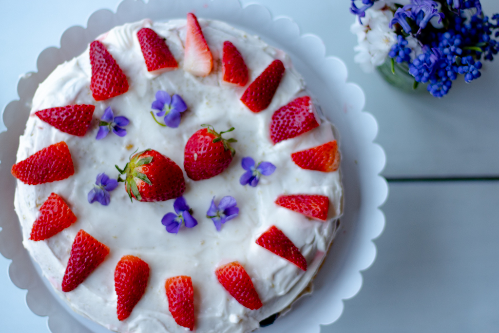 Gluten-free Vegan Vanilla Cake