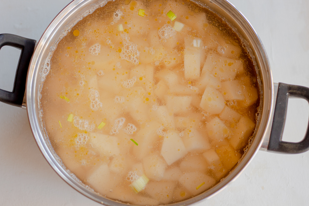 healthnut potato leek soup